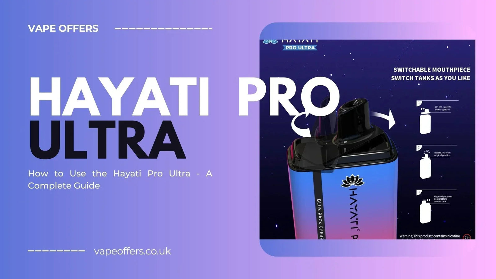 How to Use the Hayati Pro Ultra - A Complete Guide
