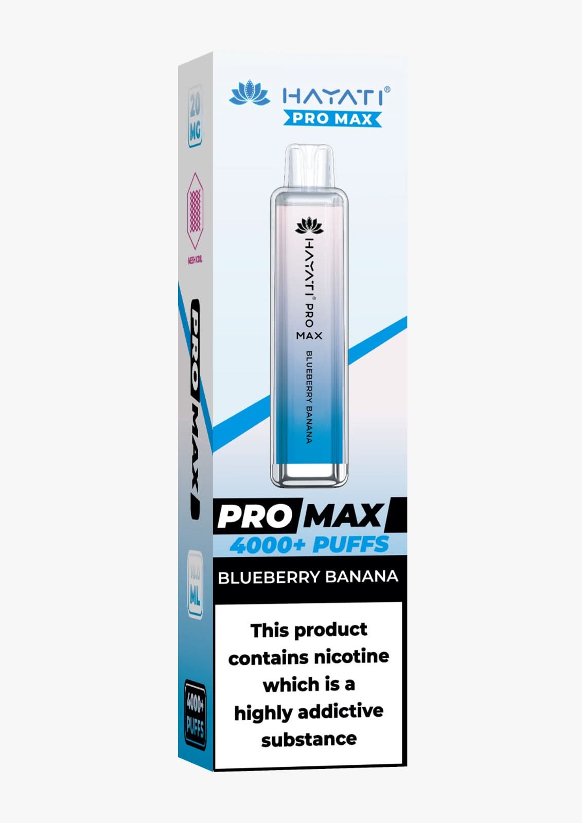 Crystal Pro Max 4000  Vape - Blueberry Banana