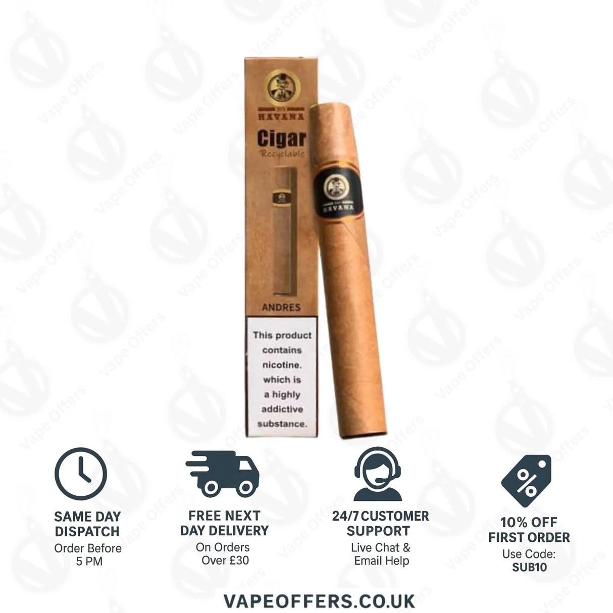 Andres XO Havana Vape Cigar