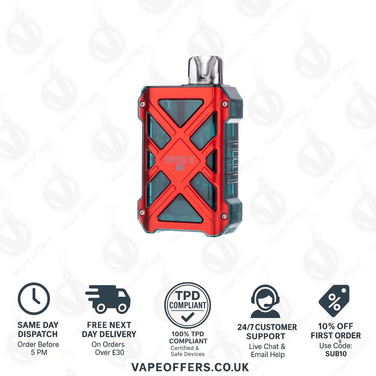 Aspire Gotek X II Pod Kit Red