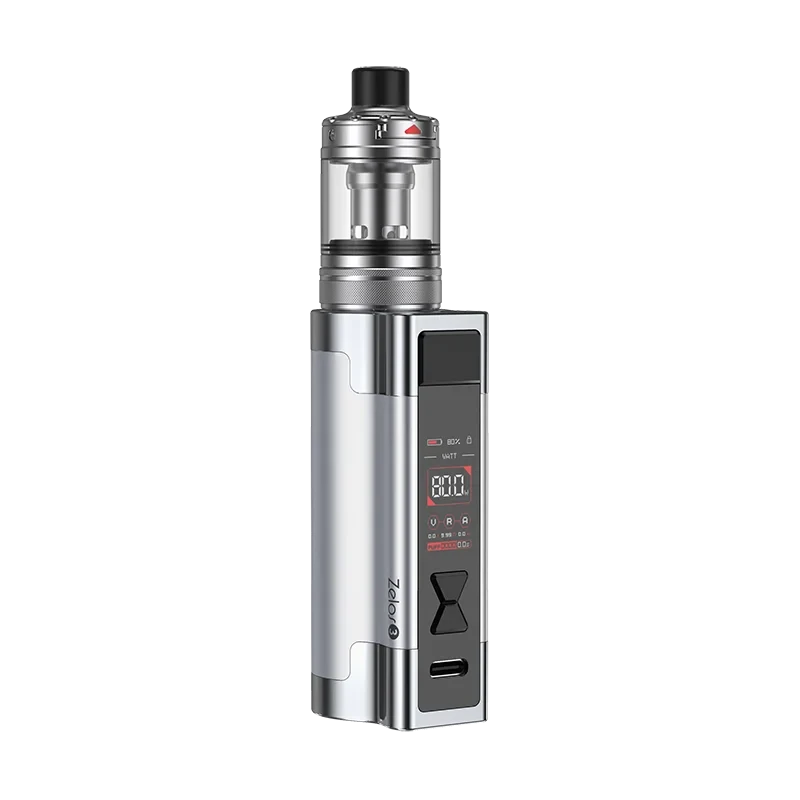 Aspire Zelos 3 Vape Kit - Metallic Silver