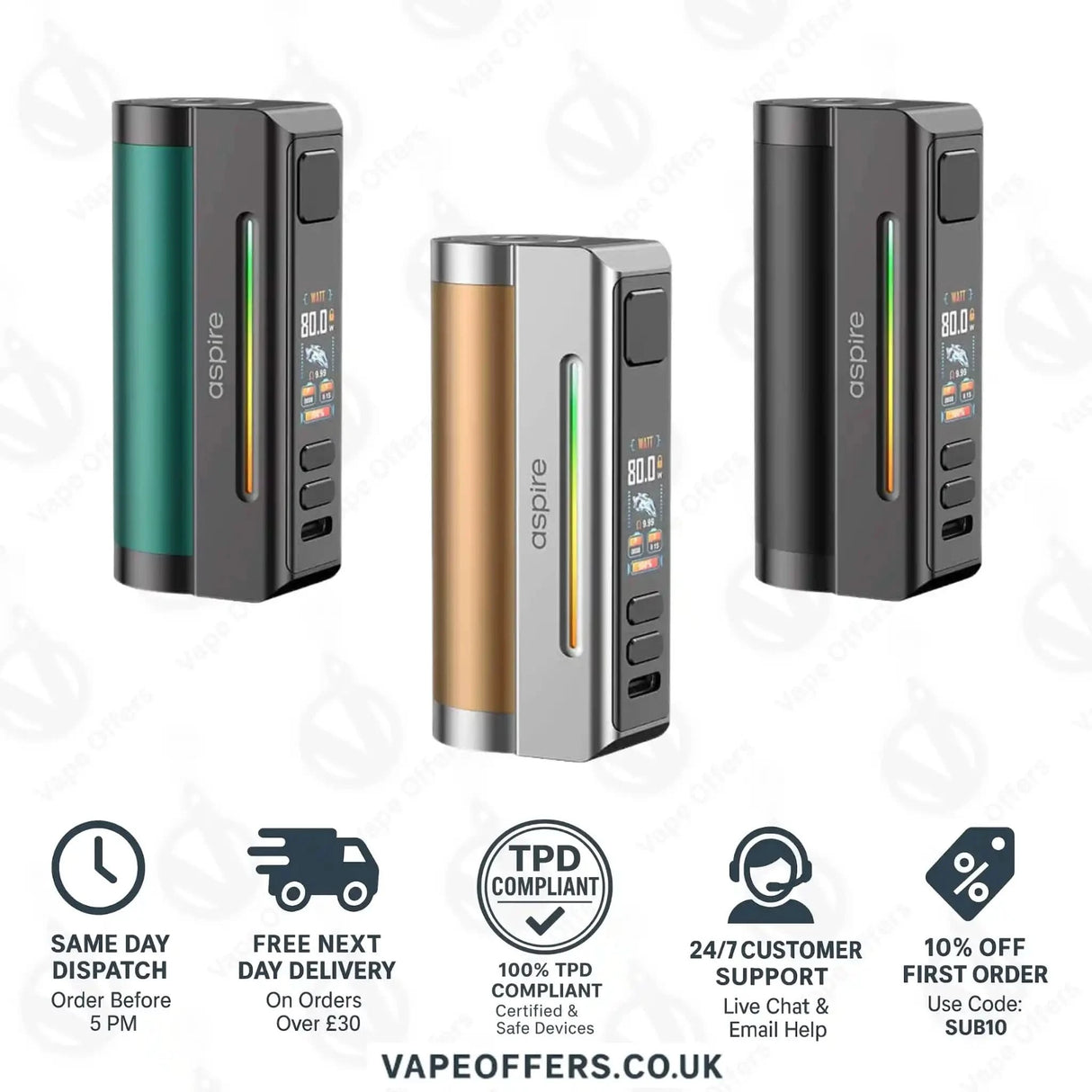 Aspire Zelos M80 Mod