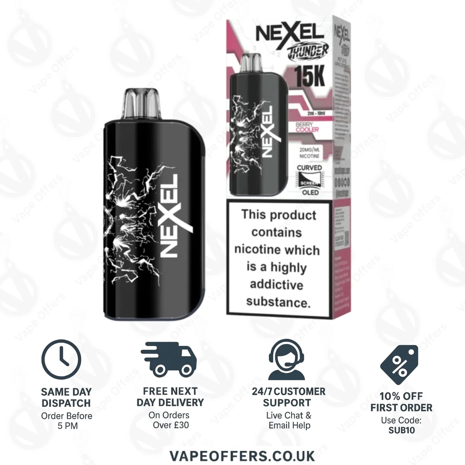 Berry Cooler – Nexel Thunder 15K