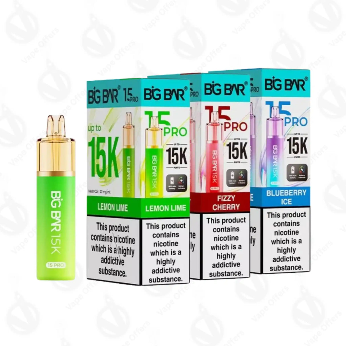 Big Bar 15K Pro Prefilled Pod Kit