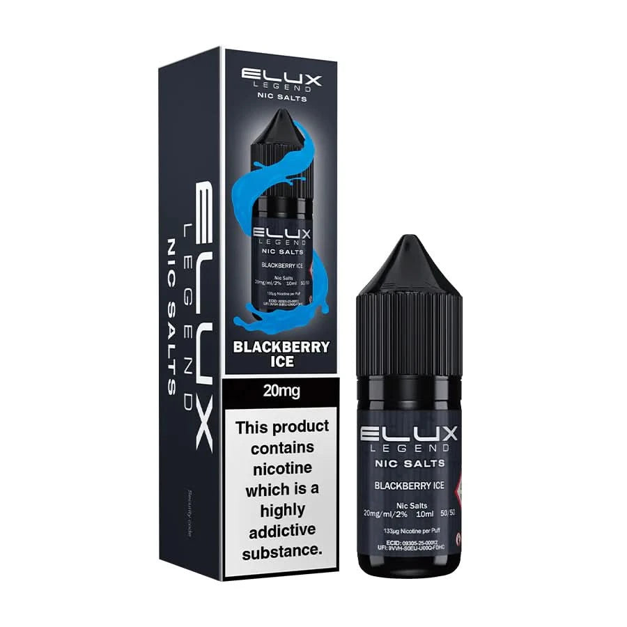 Blackberry Ice Elux Legend Nic Salt-10ml