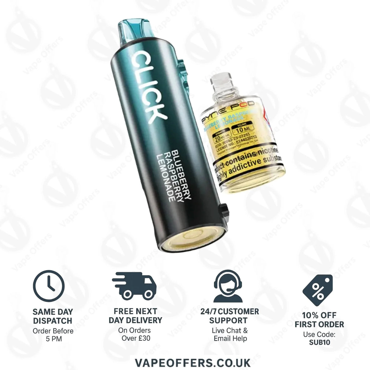 Blueberry Raspberry Lemonade – Pyne Pod Click Pods