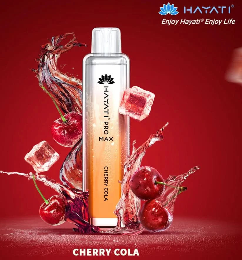 Cherry Cola Crystal Pro Max 4000 Box Of 10