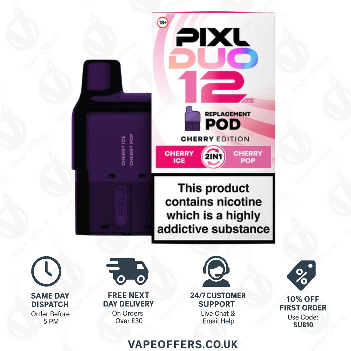 PIXL Duo Prefilled Pods - Cherry Edition