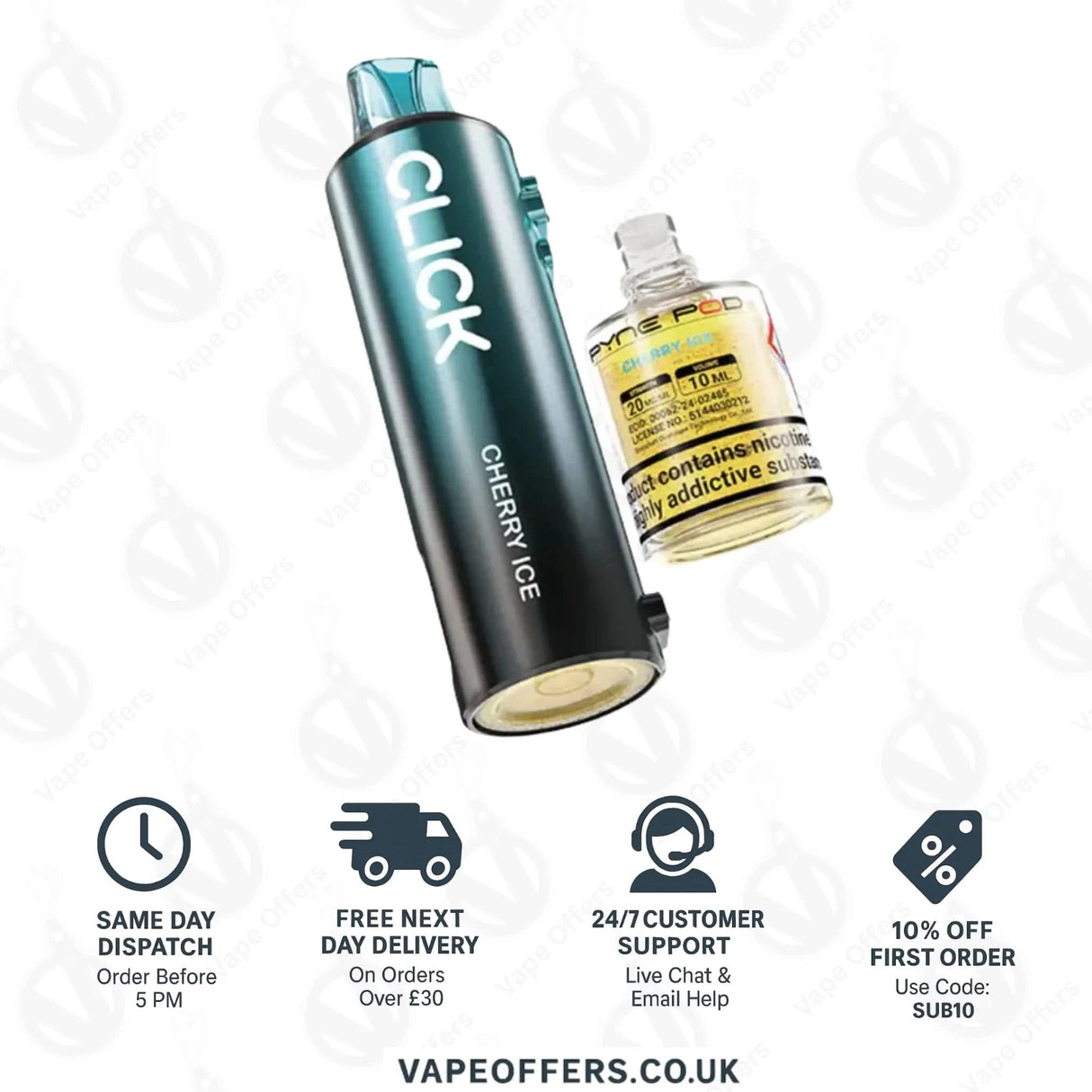 Cherry Ice – Pyne Pod Click Pods