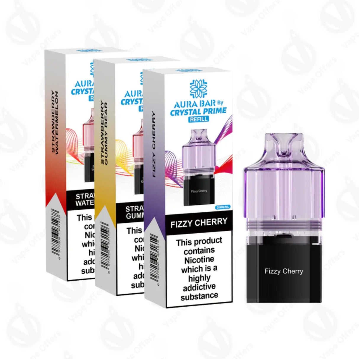 Crystal Prime Aura Bar 10k Prefilled Vape Pod