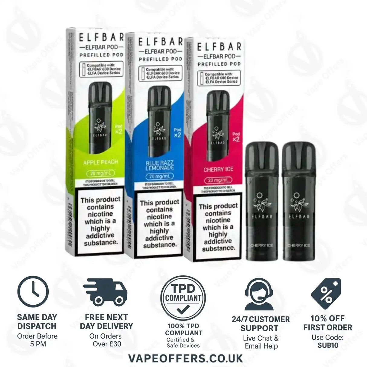 Elf Bar 600 Prefilled Pod