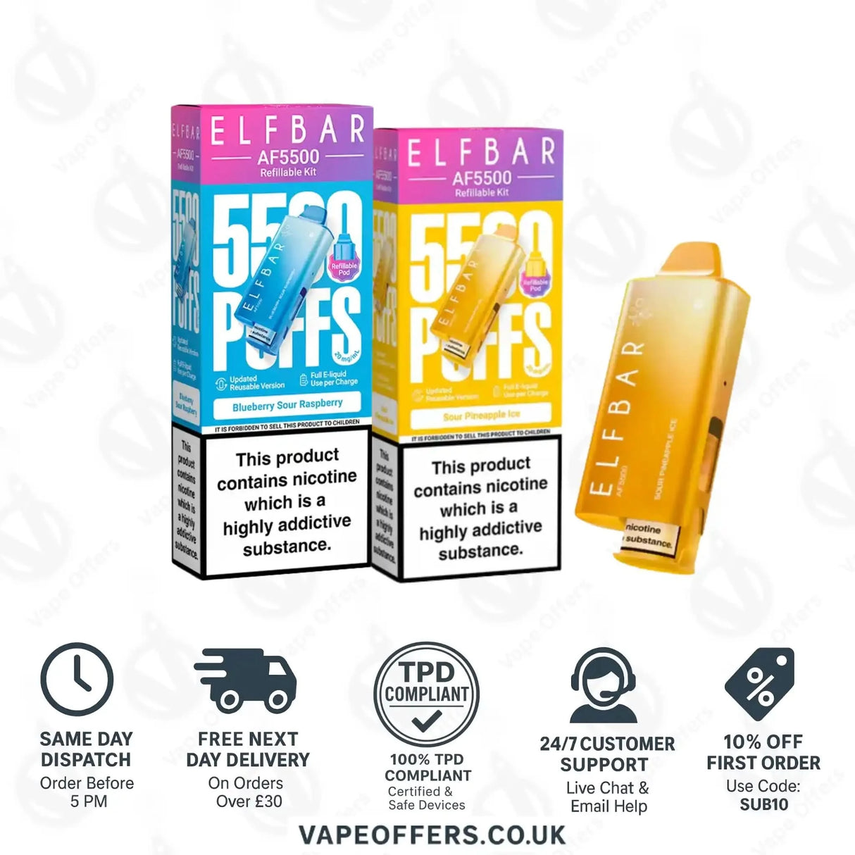 Elf Bar AF5500 Prefilled Pod Kit