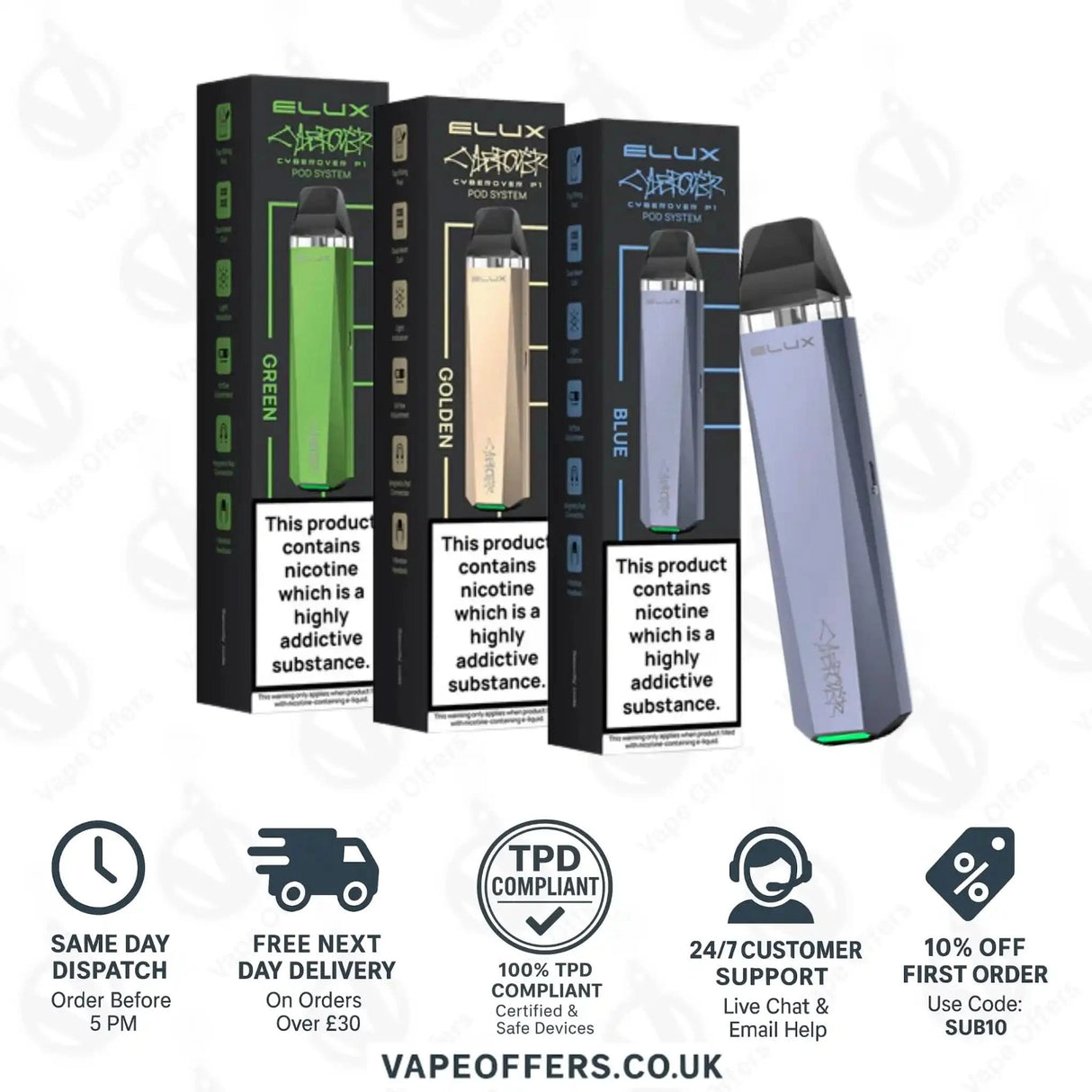 Elux Cyberover P1 Vape Pod Kit