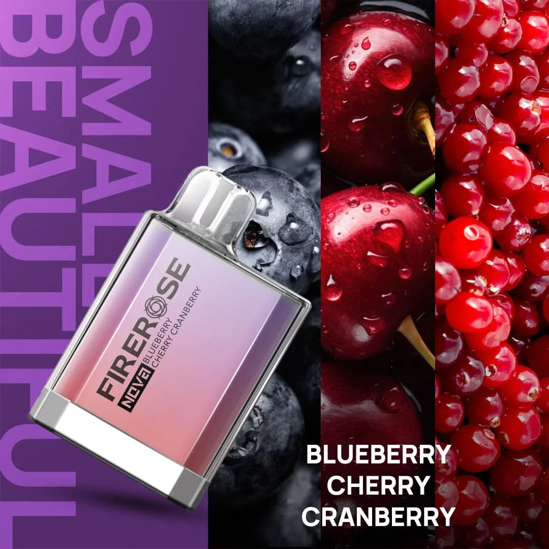 Elux Firerose Nova 600 - Blueberry Cherry Cranberry