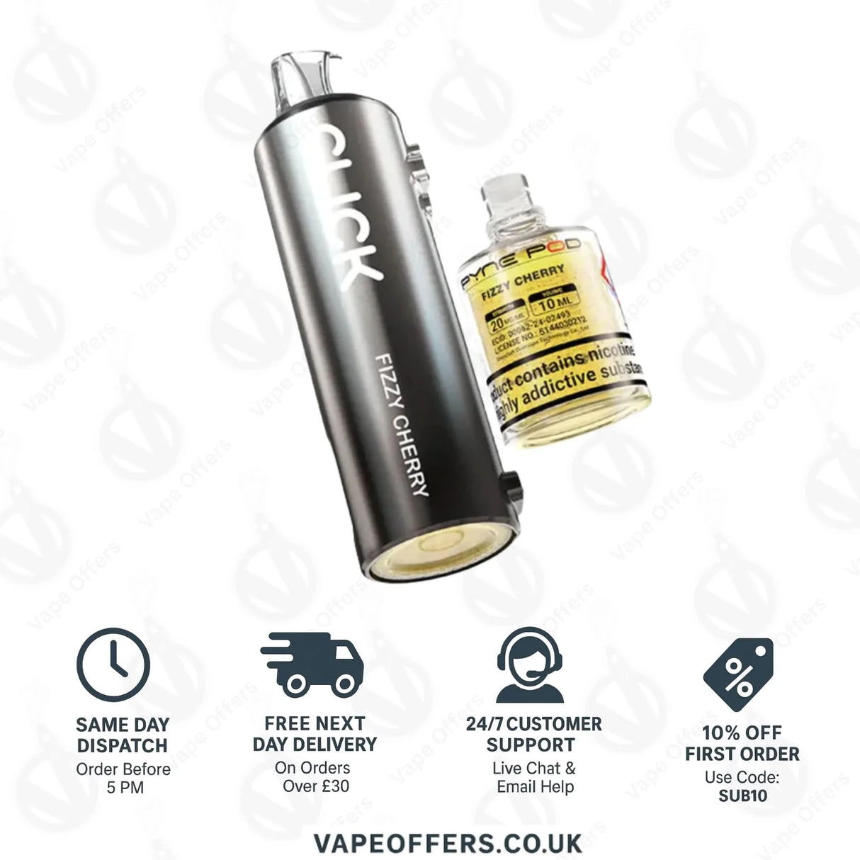 Fizzy Cherry – Pyne Pod Click Pods