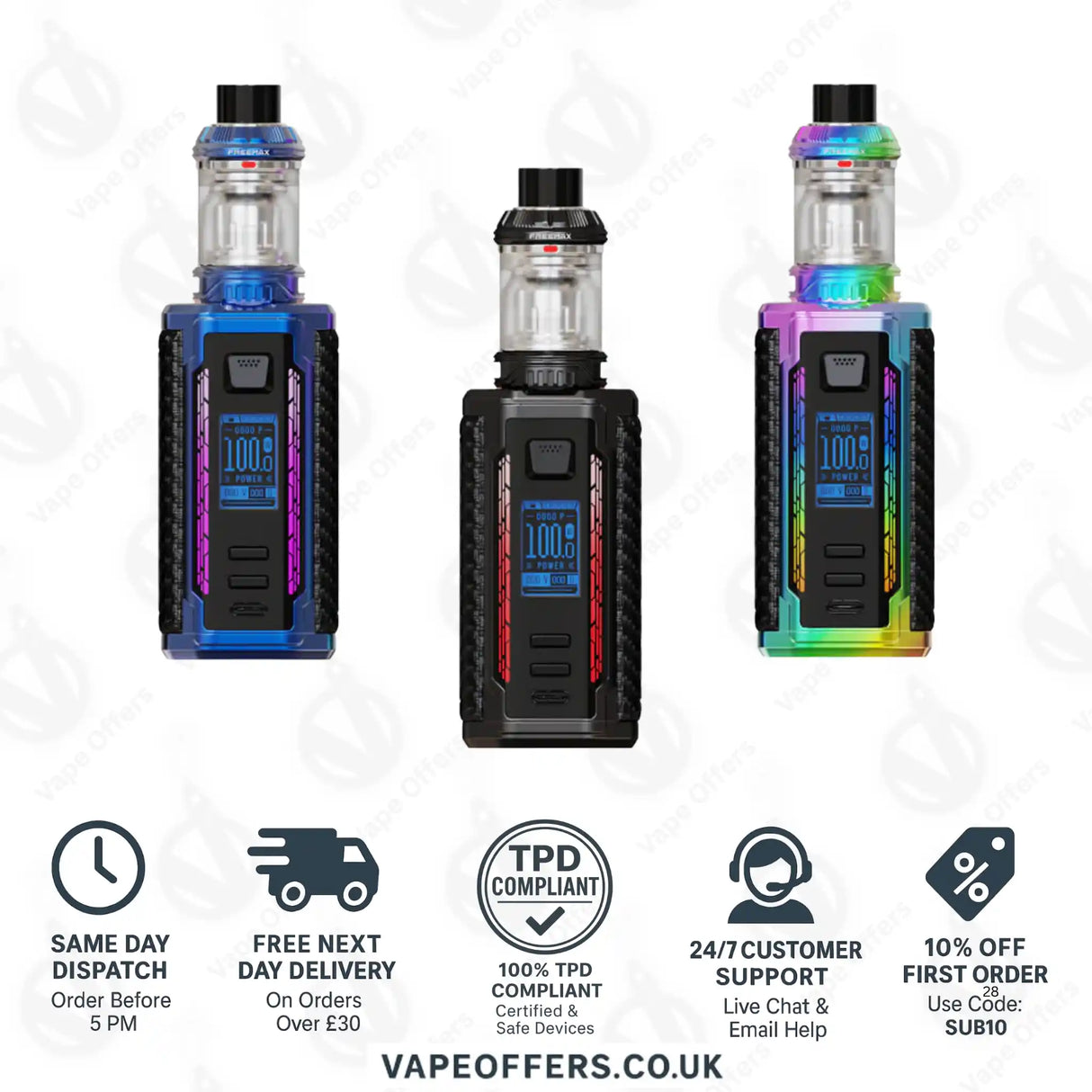 Freemax Maxus 3 200w Kit