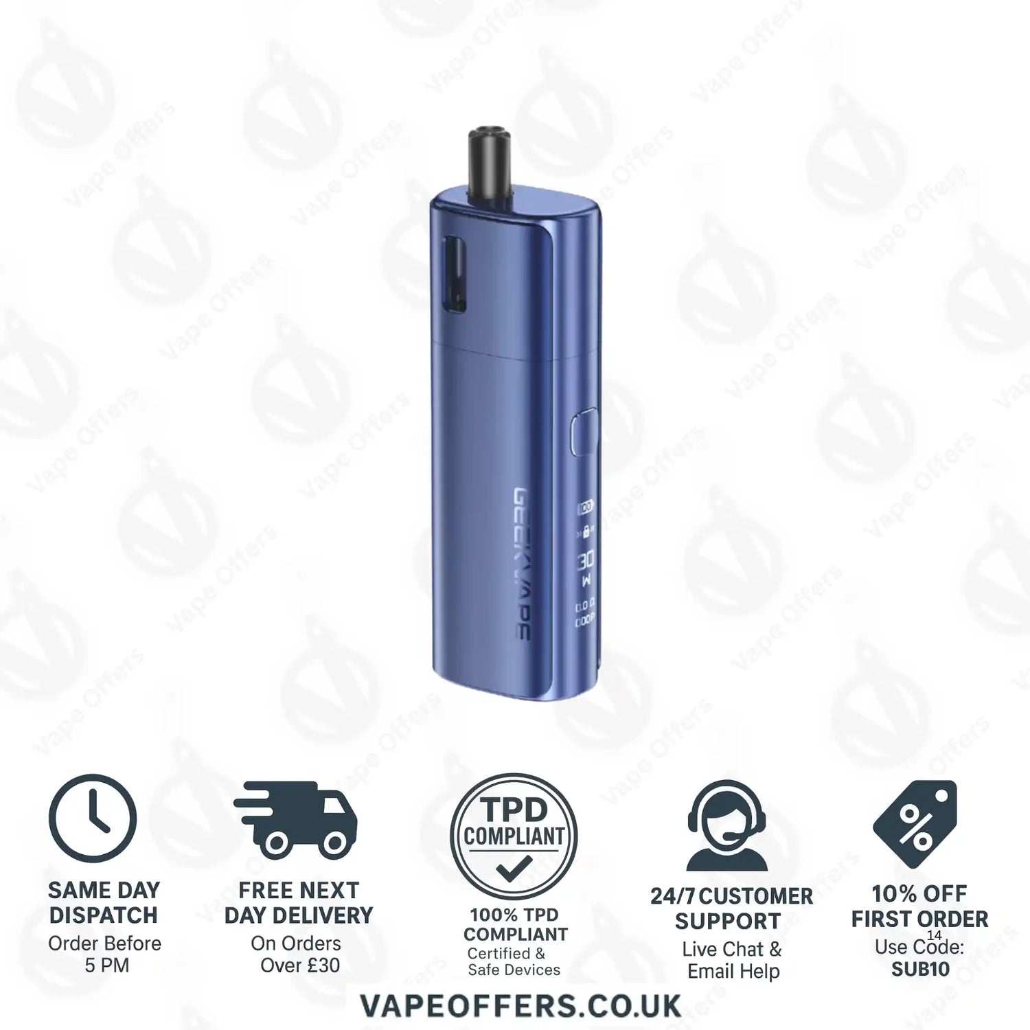 GeekVape Soul 2 Pod Vape Kit Harbor Blue
