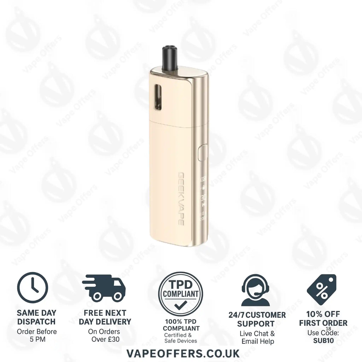 GeekVape Soul 2 Pod Vape Kit Sands Beige
