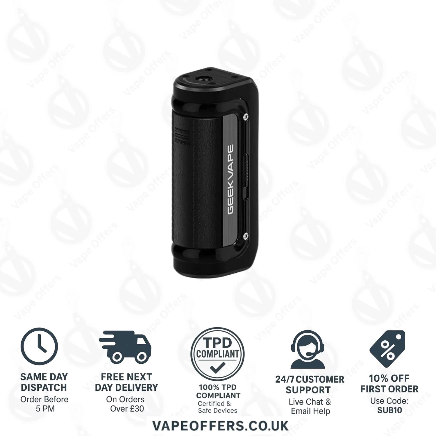 Geekvape Aegis Mini 2 Vape Mod Classic Black