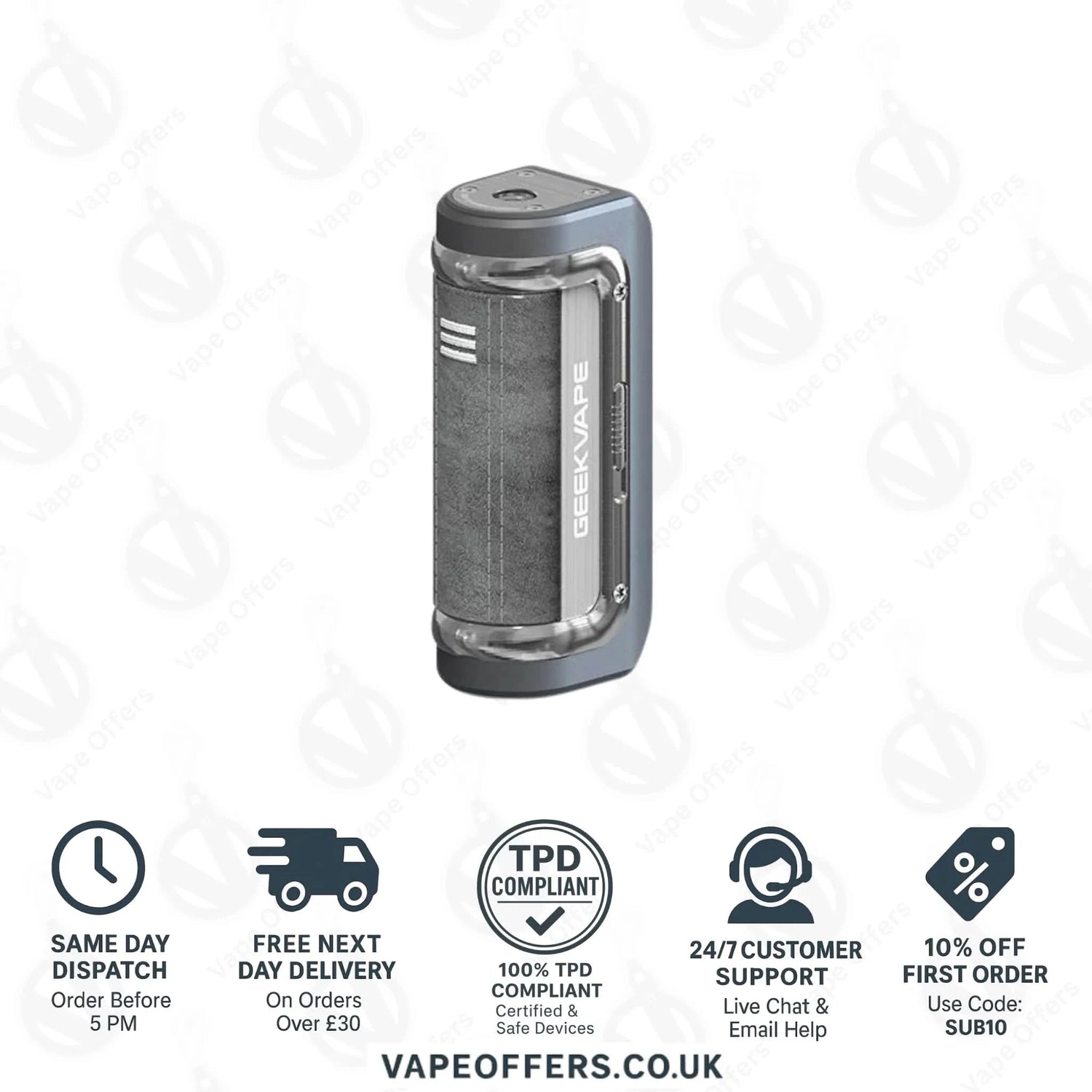Geekvape Aegis Mini 2 Vape Mod Silver