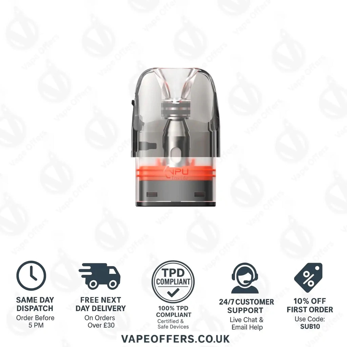 Geekvape Q Replacement Pod Cartridges 0.6ohm