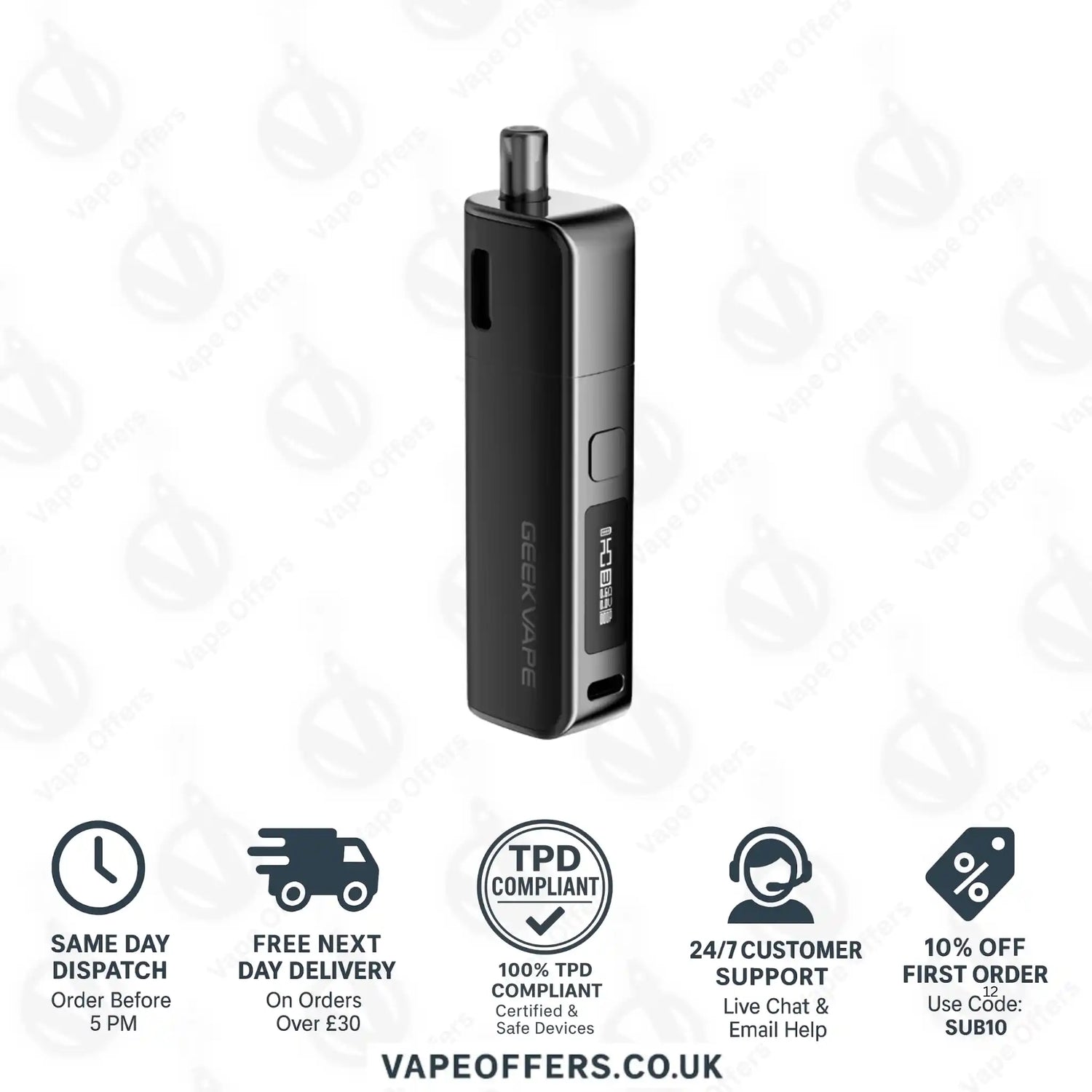 Geekvape Soul Pod Kit Black