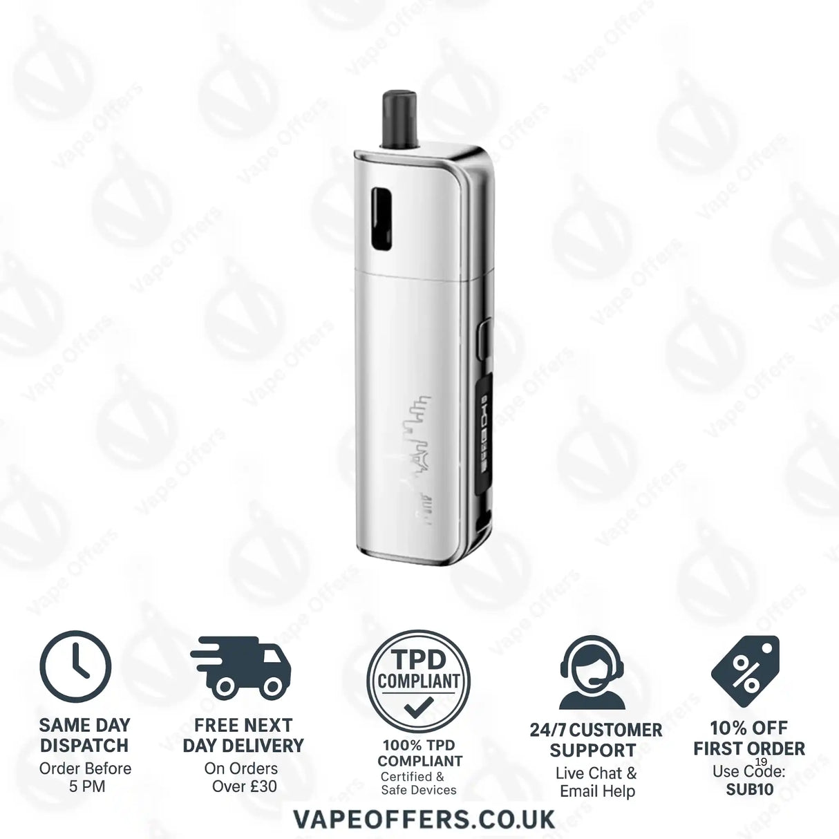 Geekvape Soul Pod Kit Versailles Silver