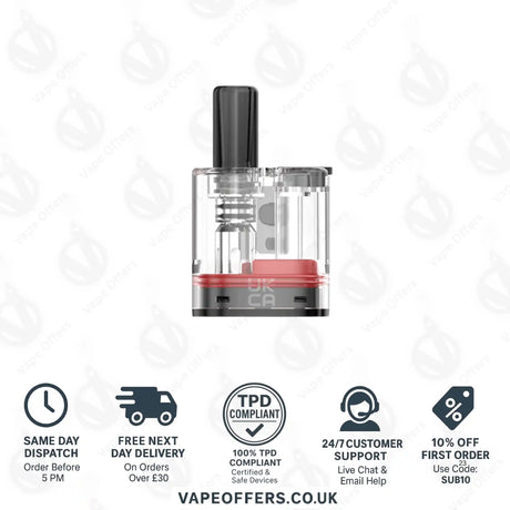 Geekvape Soul Replacement Cartridge Pods 0.4 ohm