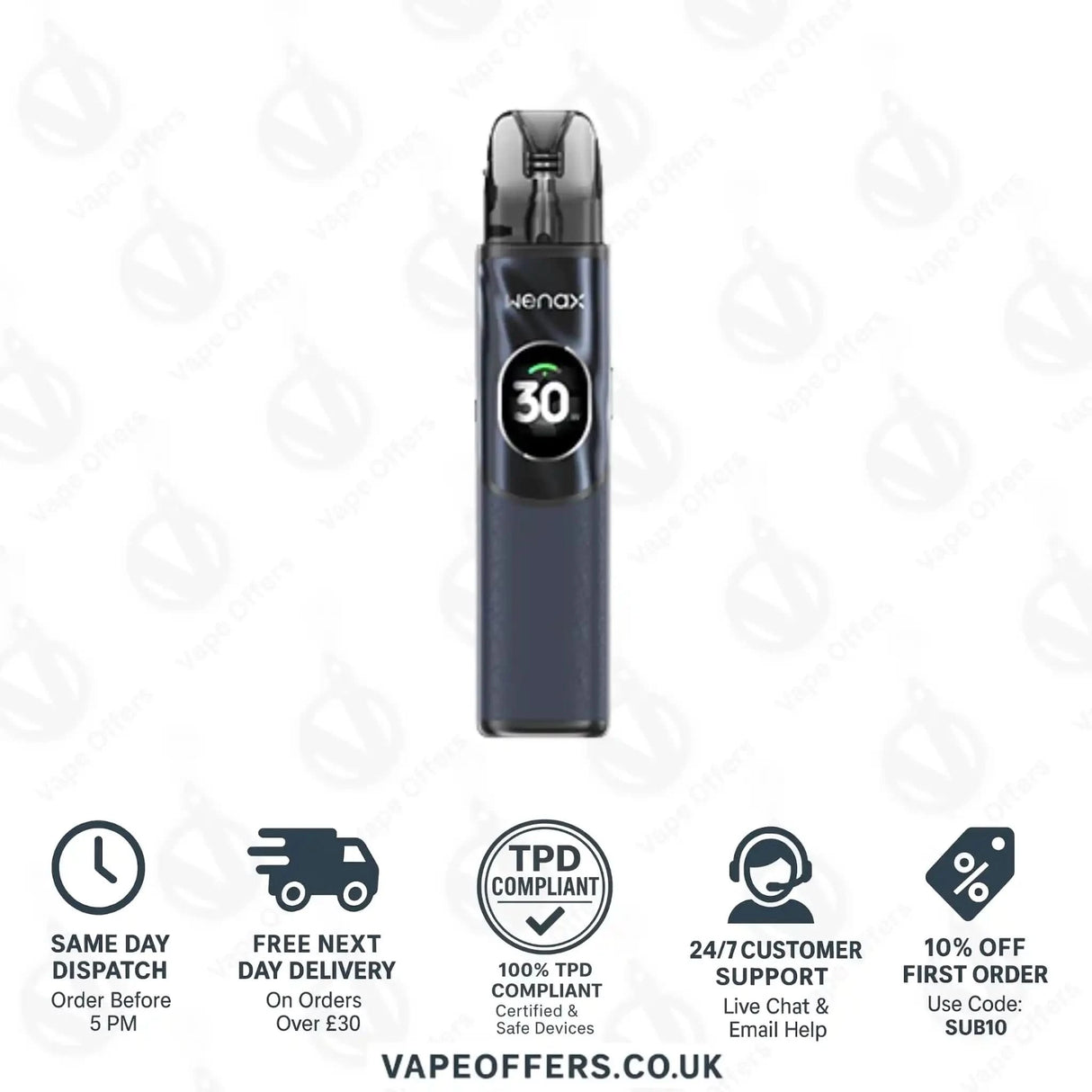 Geekvape Wenax Q2 Pod Kit Monet Blue