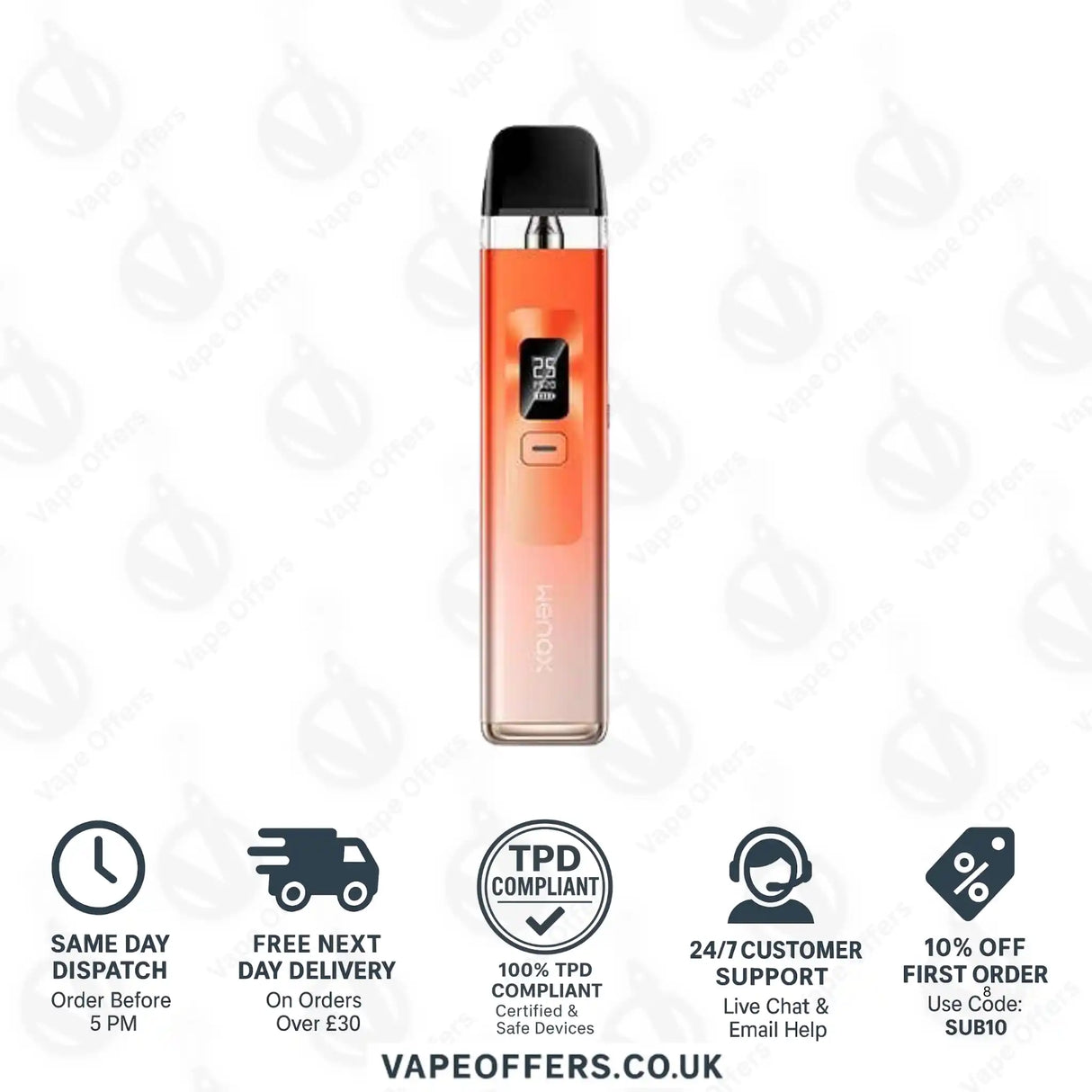 Geekvape Wenax Q Pod Kit Sunset Yellow