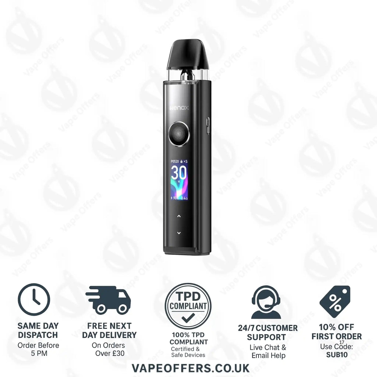Geekvape Wenax Q Pro Pod Kit Black