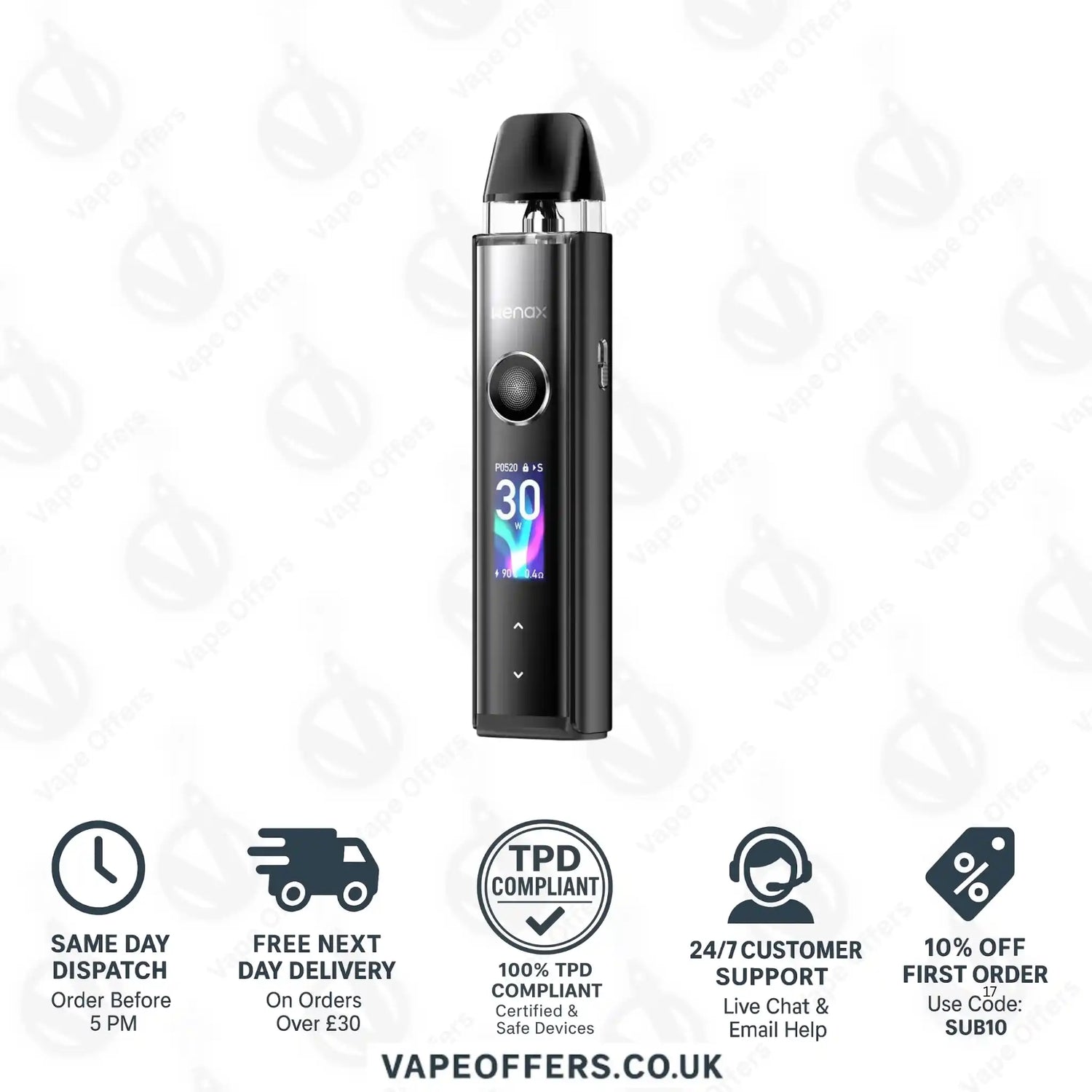 Geekvape Wenax Q Pro Pod Kit Black