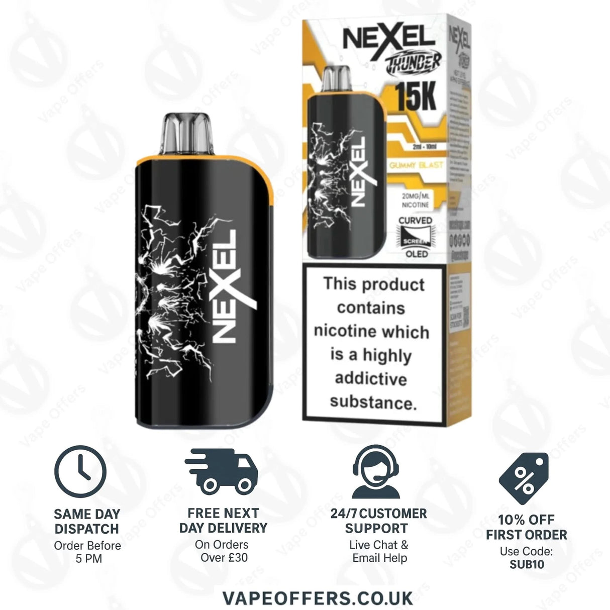 Gummy Blast – Nexel Thunder 15K