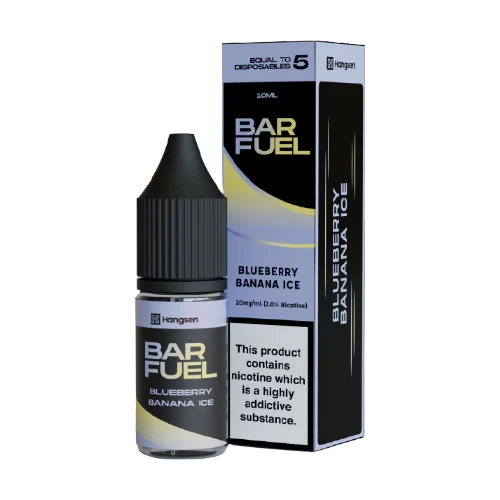 HANGSEN - BAR FUEL - BLUEBERRY BANANA ICE - SALT | Buy 2 Get 1 free