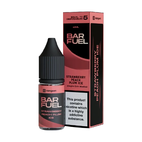 HANGSEN - BAR FUEL - STRAWBERRY PEACH PLUM ICE - Salt | Buy 2 Get 1 free