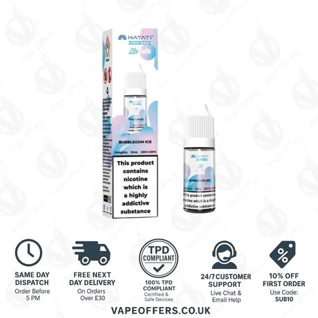 Hayati Pro Max Nic Salts Bubblegum Ice