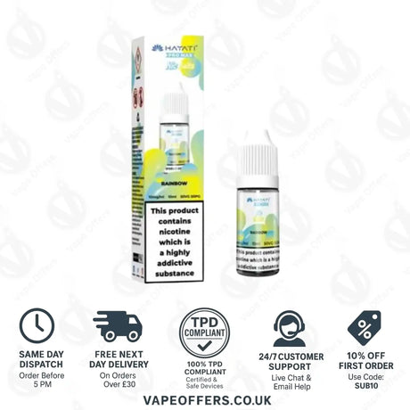 Hayati Pro Max Nic Salts Rainbow