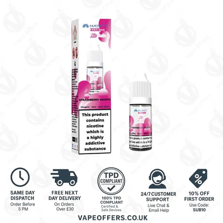 Hayati Pro Max Nic Salts Strawberry Mojito
