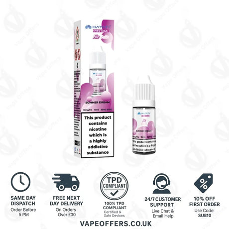 Hayati Pro Max Nic Salts Summer Dream