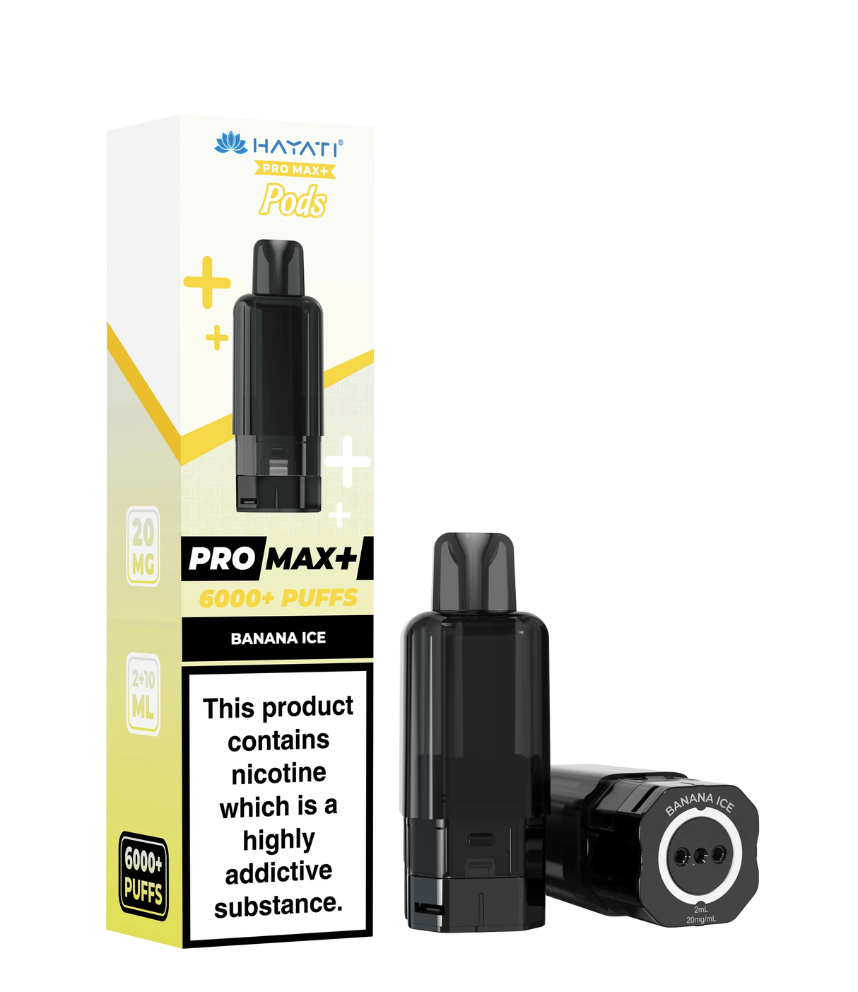 Hayati Pro Max+ Pods - Banana Ice