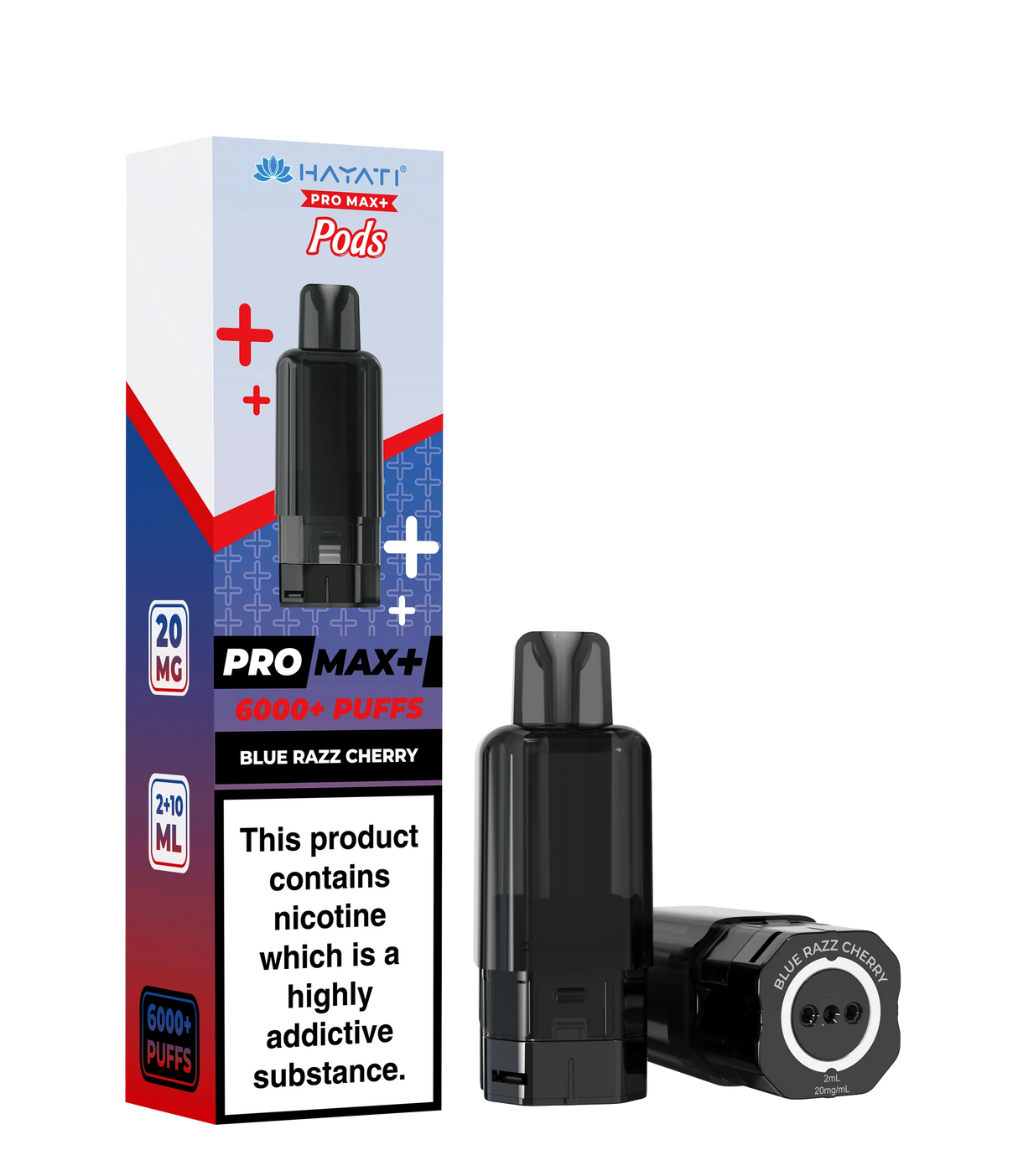Hayati Pro Max+ Pods - Blue Razz Cherry