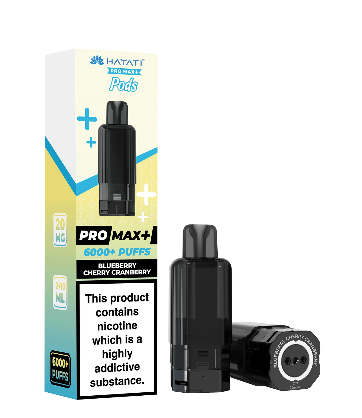 Hayati Pro Max+ Pods - Blueberry Cherry Cranberry