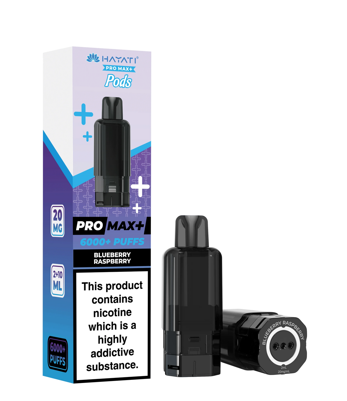 Hayati Pro Max+ Pods - Blueberry Raspberry