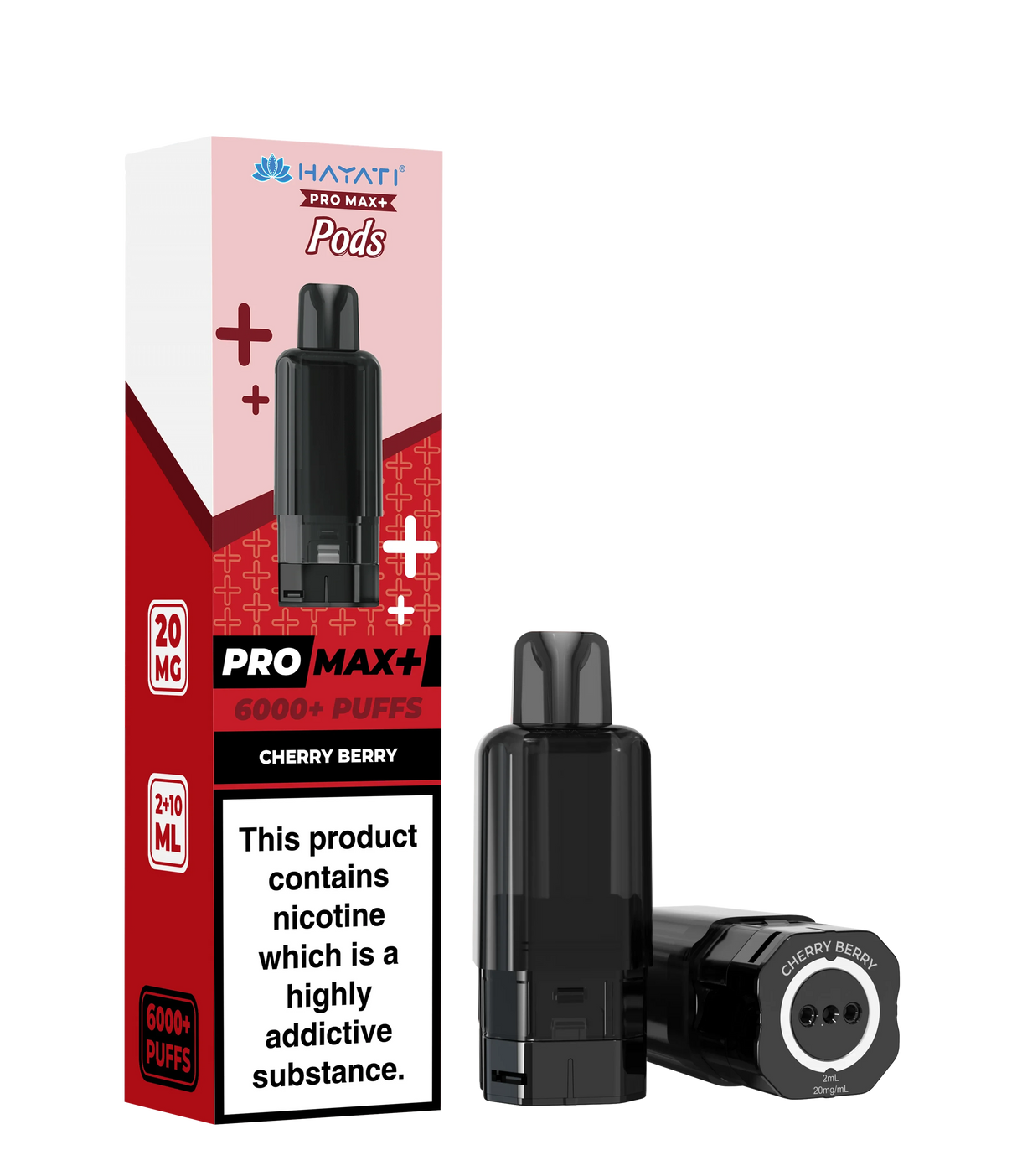 Hayati Pro Max+ Pods - Cherry Berry
