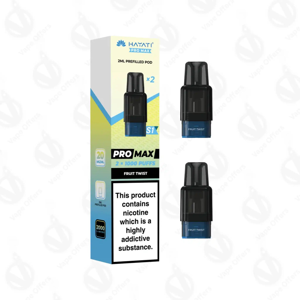 Hayati Pro Max S1 Fruit Twist Prefilled Pod