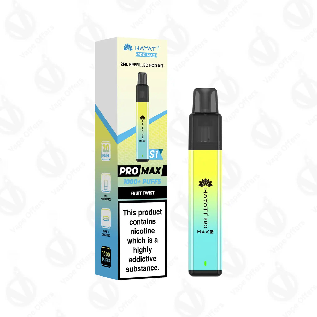 Hayati Pro Max S1 Fruit Twist Prefilled Pod Kit