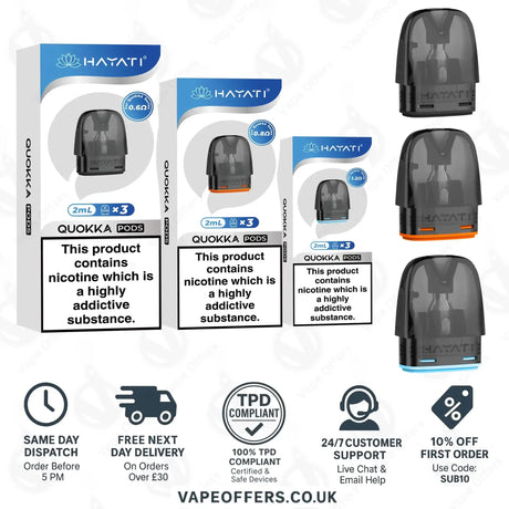 Hayati Quokka Replacement Pods