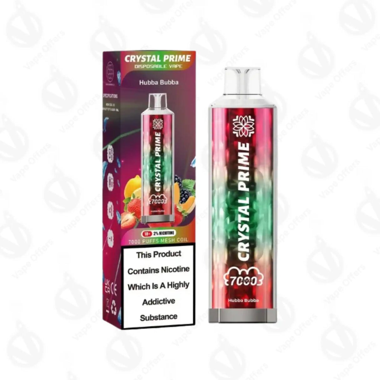 Hubba Bubba Crystal Prime 7000 Vape