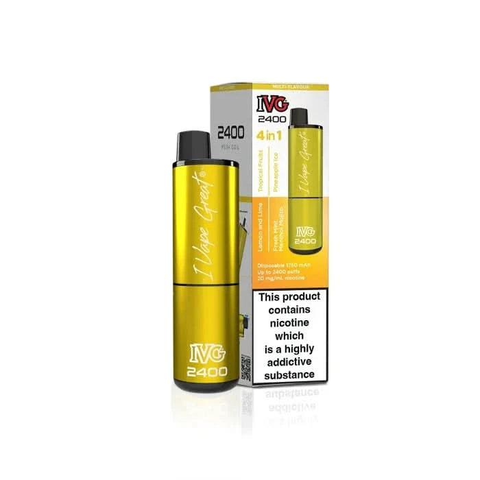 VG 2400 4 in 1 Multi Flavour Yellow