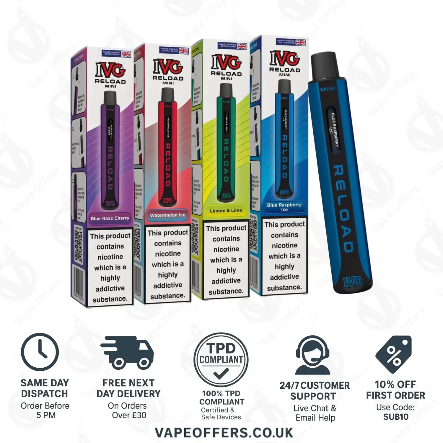 IVG Reload Mini Prefilled Pod Kit